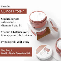 Bare Anatomy Colour Protect Hair Mask | Retains Colour Upto 8 Weeks | With Amino Acid Complex & Quinoa Protein for Coloured & Damaged Hair | For Dry & Frizzy Coloured Hair | For Women & Men | 250gm