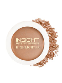 Insight Cosmetics Pro Powder Luminous Concealer Palette - Corrector, 15g & Cosmetics Glitter Makeup Highlighter, 3.5g