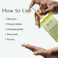 Suun Ayurveda Skin Brightening & Hydrating Ayurvedic Face Wash | Gentle Cleanser with 5% Niacinamide & Rice Water | Suitable for Extra Sensitive, Dry & Combination Skin | Chemical & Sulphate-Free | For Men & Women | 100ml