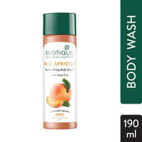 Biotique Bio Kelp Protein Shampoo for Falling Hair Intensive Hair Regrowth Treatment, 340ml & Biotique Bio Apricot Refreshing Body Wash, 190ml