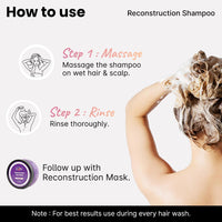 2.Oh! Italian Reconstruction Shampoo for Frizzy and Dry Hair | Oily Scalp Tri-Surfactant Formula | Repairs Dull Damaged Hair | Prevents Frizz and Breakage | For Women and Men | Argan Oil and Glycerin