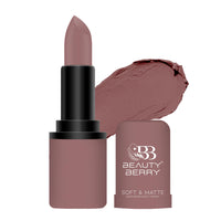 Beauty Berry Soft & Matte Moisturizing Velvet Lipstick For Women - Long-Lasting, Hydrating, High-Pigment Color. (Shade 05)