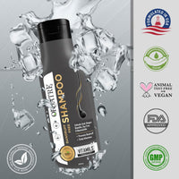 Orgatre Tea Tree, Ginger & Rosemary Anti-Dandruff Shampoo - 250ml | Soothes Scalp & Reduces Flakes | No Dryness | For All Hair Types | Men & Women