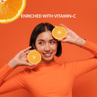 Twasa Vitamin C Serum Face Wash For Skin Brightening, Even Skin Tone & Reduce Dark Circles with Niacinamide & Orange Beads | Paraben & SLS Free(100 ml)