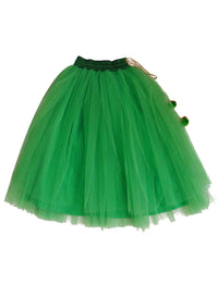 A.T.U.N Girls Lehenga Choli Multi-Turquoise