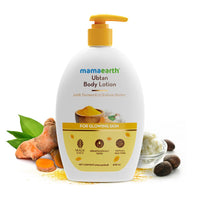 Mamaearth Ubtan Body Lotion - Pack of 2 (400 ml * 2)