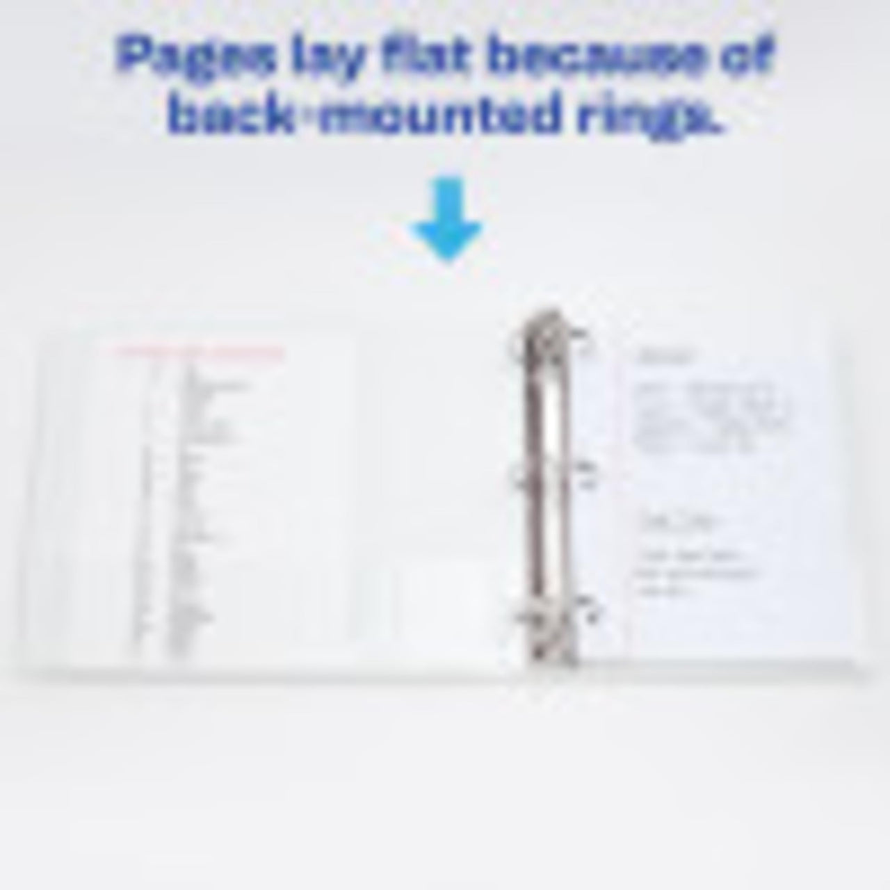 Avery Economy View 3 Ring Binder, 1" Round Rings, 1 White Binder (05711) 1.0" 1 Pack