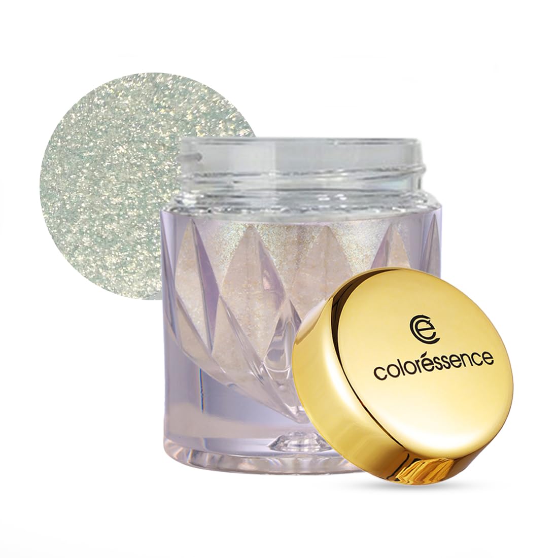 Coloressence Glow Dust Shimmer Highlighter from Gold Collection | Ultra Fine Eye Shimmers | Perfect for Eyes, Lips, Face & Body | No Sticking Glue Needed|Copper -1gm