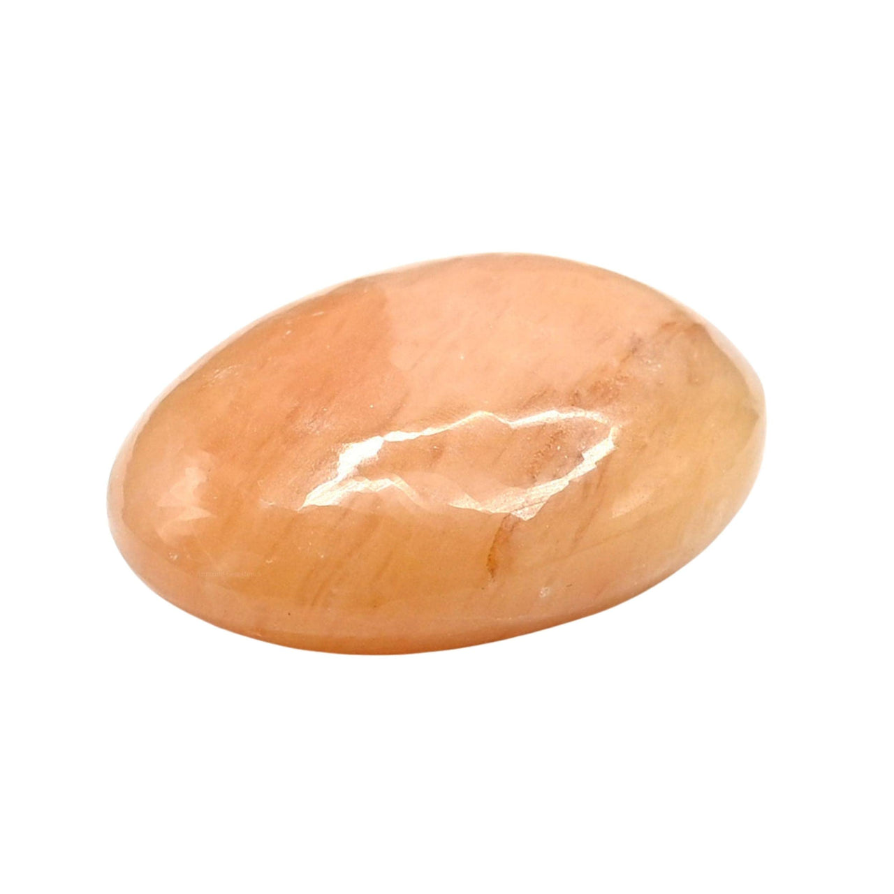 Red Aventurine Palm Stone - Hot Massage Worry Stone for Natural Body Chakra Balancing, Reiki Healing and Crystal Grid Red Aventurine