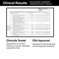 Soulflower Rosemary Lavender Hair Oil For Hair Growth, Hair Fall Control, Healthy Scalp, Long Hair, Rosemary, Lavender, Castor|100% Pure, Natural, Organic, Clinically Proven for Hair Growth, 120ml