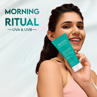 JOVEES Herbal Morning Ritual Moisturizer Cream| Prevents Dark Spots | Reduces Fine Line & Improves Skin Elasticity | UVA & UVB Protection | Nourishes & Hydrates Skin | All Skin Types 100ml