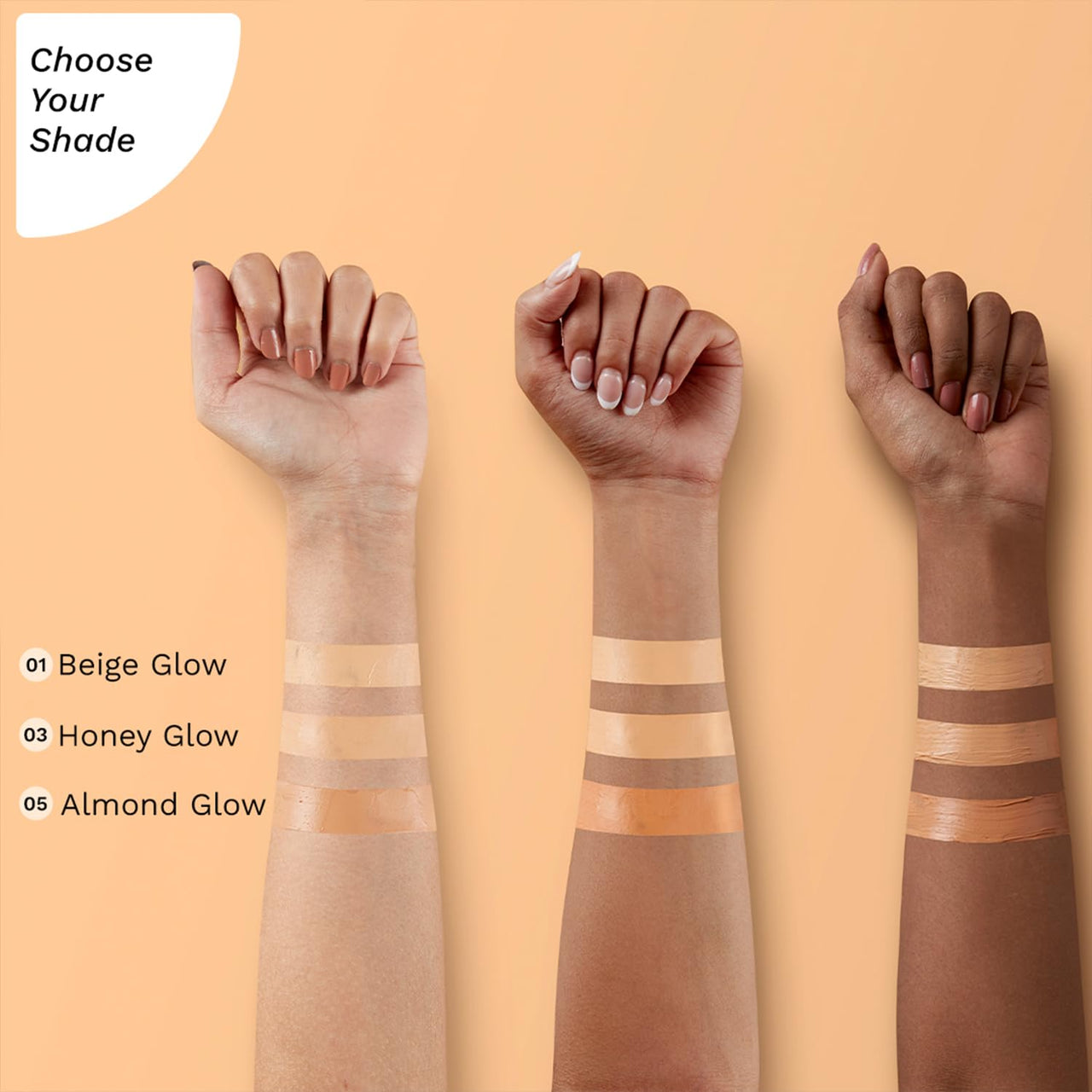 Pilgrim Almond Glow 3-In-1 Medium BB Cream SPF 50 PA++++ With Niacinamide, Hyaluronic Acid & Vit C For All Skin