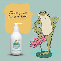 True Frog Everyday Hair Conditioner To Smoothen Hair And Fight Frizz With White Lotus Flower Extract And Avocado Butte For All Hair Types - 250 Millilitre