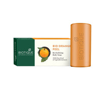 Biotique Almond Oil Nourishing Body Soap, 150g & Bio Orange Peel Revitalizing Body Soap, 150g