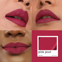 BELLAVITA Kiss-Proof Liquid Lipstick | 3.8 ml | 18-hr Stay | Transferproof Lipstick | Long Lasting | Ultra Matte Finish | Intense Moisturisation | Waterproof Liquid Lipsticks for Women | Pink Pout