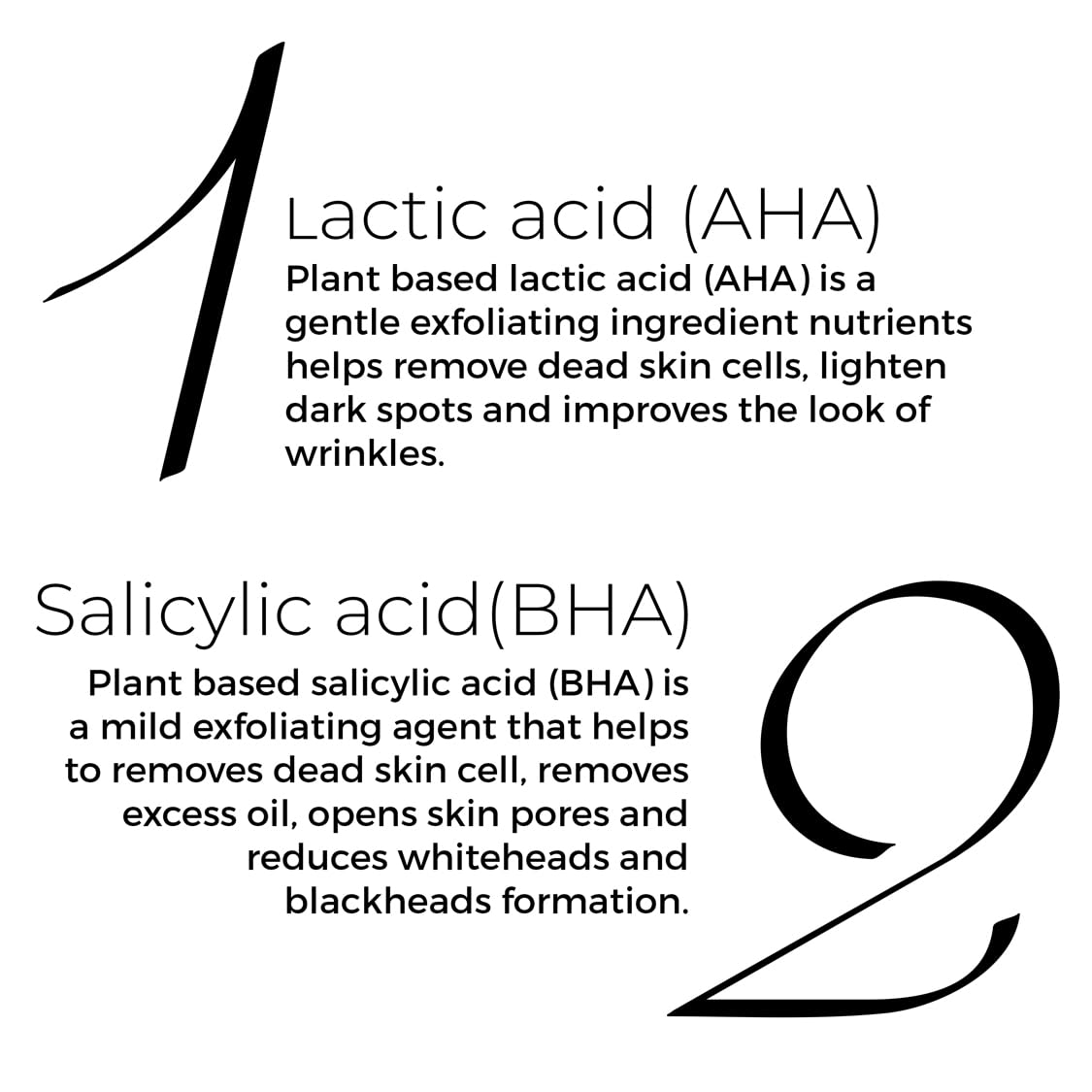 Brillare Salicylic Acid Body Lotion For Clear, Purified, Acne Prone Skin For All Body Types, Men & Women, 100% Natural Probiotics Lotion with Lactic Acid