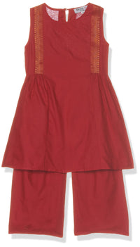 Bitiya By Bhama Girls Kurta & Palazzo 9 Years-10 Years
