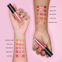 STARSTRUCK BY SUNNY LEONE Glossy Lip Tint For Women, Sassy Red | Glossy Lipstick, Non Sticky, Hydrating, Light Weight & Long Lasting | With Jojoba Oil & Shea Butter