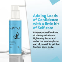 Namyaa Intimate Lightening Serum and Hygiene Wash for Men and Women, 100 gram each