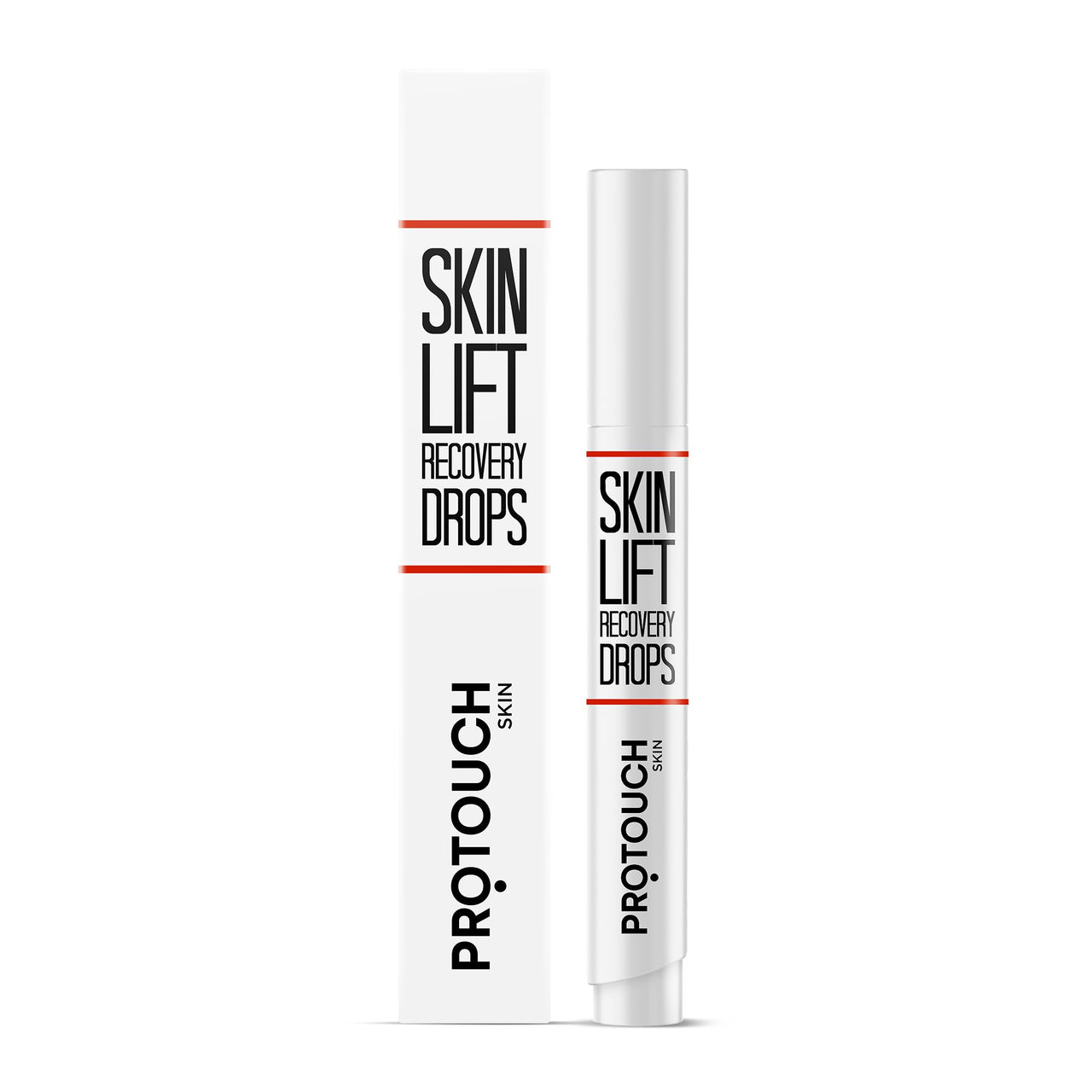 PROTOUCH Skin Lift Recovery Drops to Reduce Fine Lines & Wrinkles - Effective on Neck, Jawline, Chin, Forehead & Smile-Lines | All Skin Types (6 ML) Pack Of 1