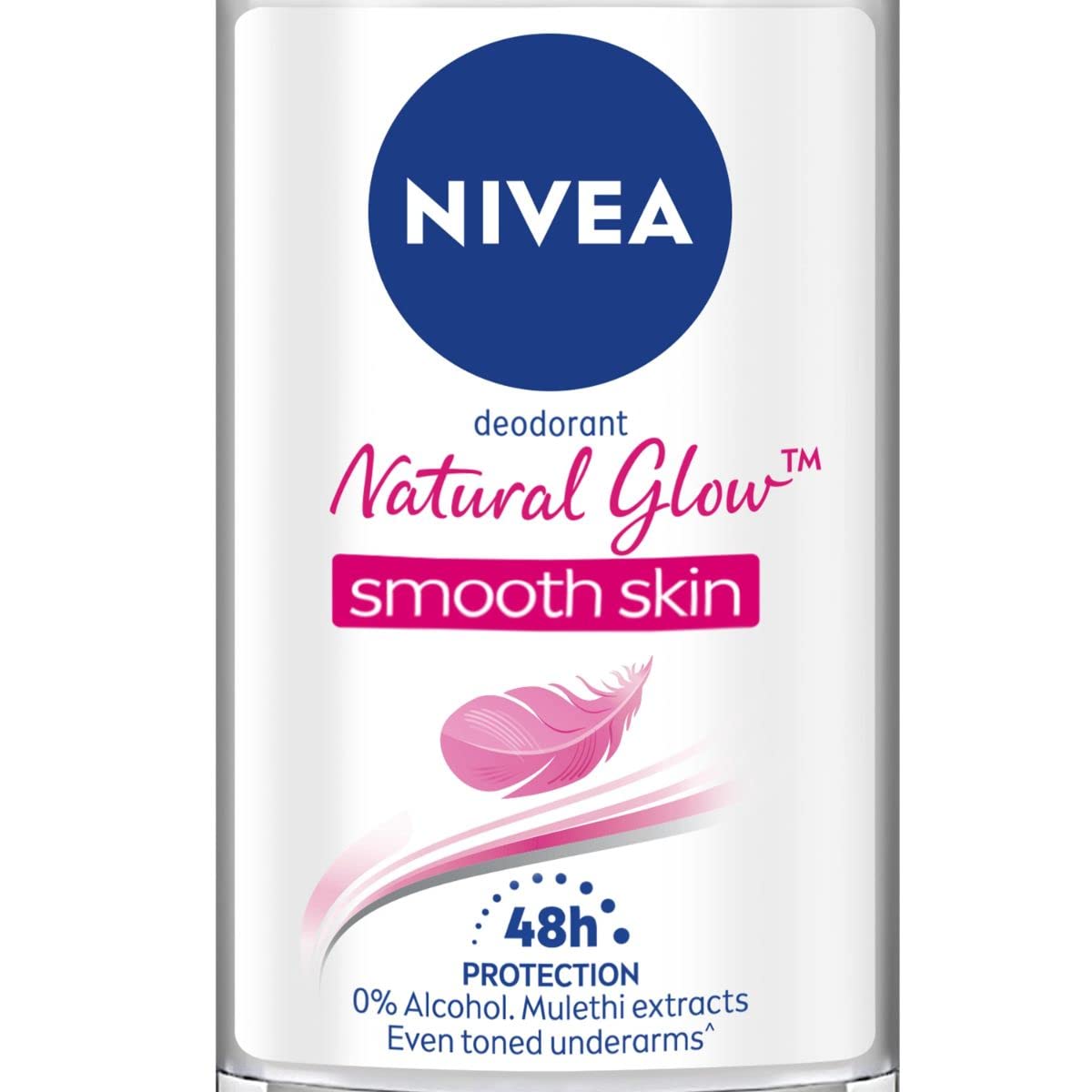 NIVEA Natural Glow Smooth Skin Deodorant Roll On for Women, 50ml (originally Whitening Smooth Skin)