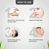 Likewise De Tan Face Wash For Dry Skin | Face Wash For Deep Cleansing & Brightens Skin | Tan Removal Face Wash For Men & Women | 100ml (Pack of 2)