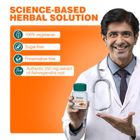 Himalaya Ashvagandha - General Wellness Tablets, 60 Tablets - Pack Of 2