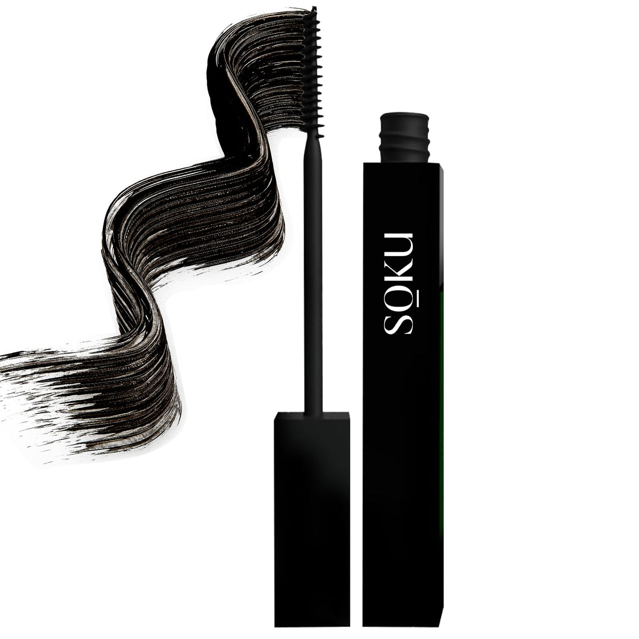 SOKU Lush Laminate Volume Intense Jet Black Mascara Volumizing | Waterproof Smudge Proof | Long Lasting Up to 18 Hours | Infused with Jojoba Oil & Almond Oil for 2X Instant Volume - 8 ml