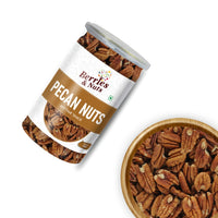 Berries And Nuts Premium American Pecan Nuts 450 Grams | Crunchy Nuts, Rich in Protein & Fibre, Pecans | 3 Bottle of 150 Grams