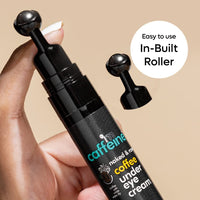 mCaffeine Caffeine Under Eye Cream Gel For Dark Circles, Fine Lines & Wrinkles (Pack of 2) | 94% Users Saw Reduced Dark Circles | Dark Circle Removal Cream for Women and Men | Value Pack