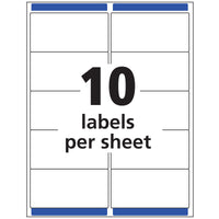 Avery Printable Shipping Labels with Sure Feed, 2