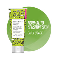 Aroma Magic Cucumber Sunscreen Lotion With Broad Spectrum Protection UVA/UVB |SPF 30 |For Normal To Sensitive Skin | 100 ml