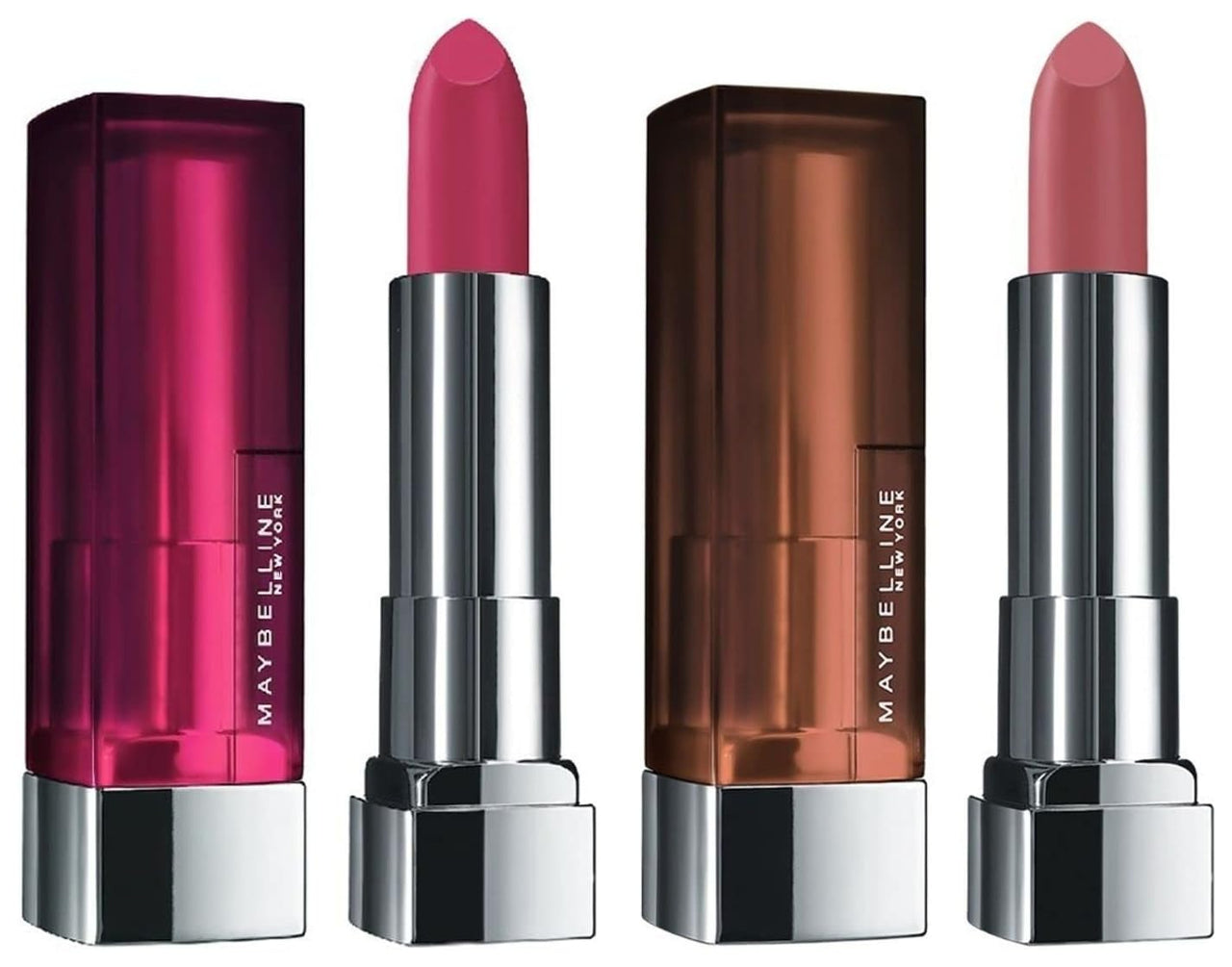 Maybelline New York Color Sensational Creamy Matte, 680 Mesmerizing Magenta, 3.9g with FREE Color Sensational Creamy Matte 507 Almond Pink