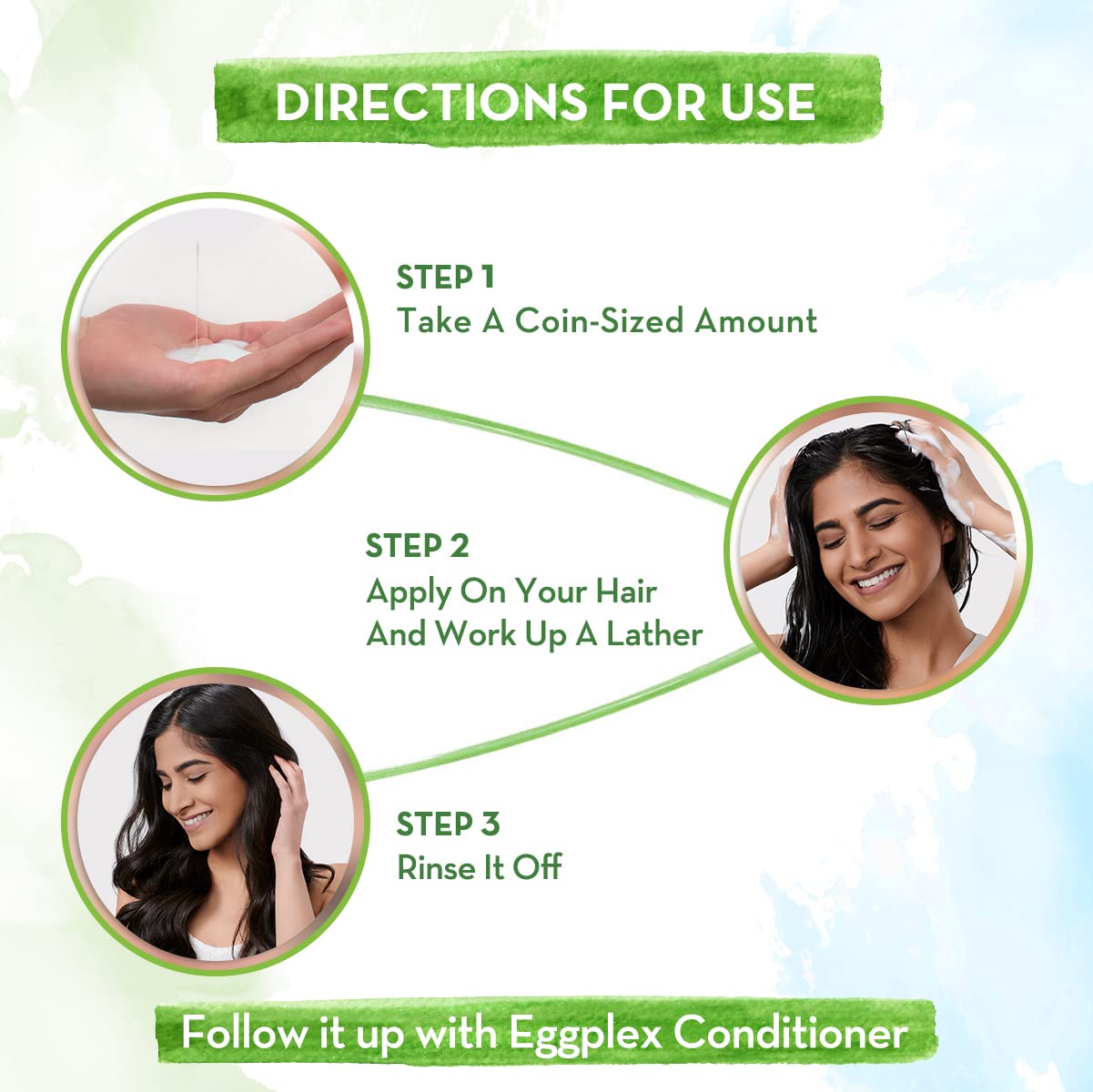 Mamaearth Eggplex Shampoo for Strong Hair | With Egg Protein & Collagen for Strength and Shine | Boosts Shine | Gently Cleanses Hair | For Men & Women | 250 ml