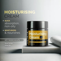 Ustraa Bright & Oil-free Combo - Foaming Face Wash - For Skin Brightening - 150 ml | Helps Prevent Blackheads | NO SLS & Moisturising Cream - Oily Skin - 100g | Quick Absorption | with Shea Butter