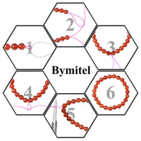 Bymitel 210pcs Natural Crystal Beads Stone Gemstone Round Energy Healing Loose Beads with Stretch Cord for Jewelry Making Bracelets Anklets (Amethyst, 6mm 210pcs)… Amethyst