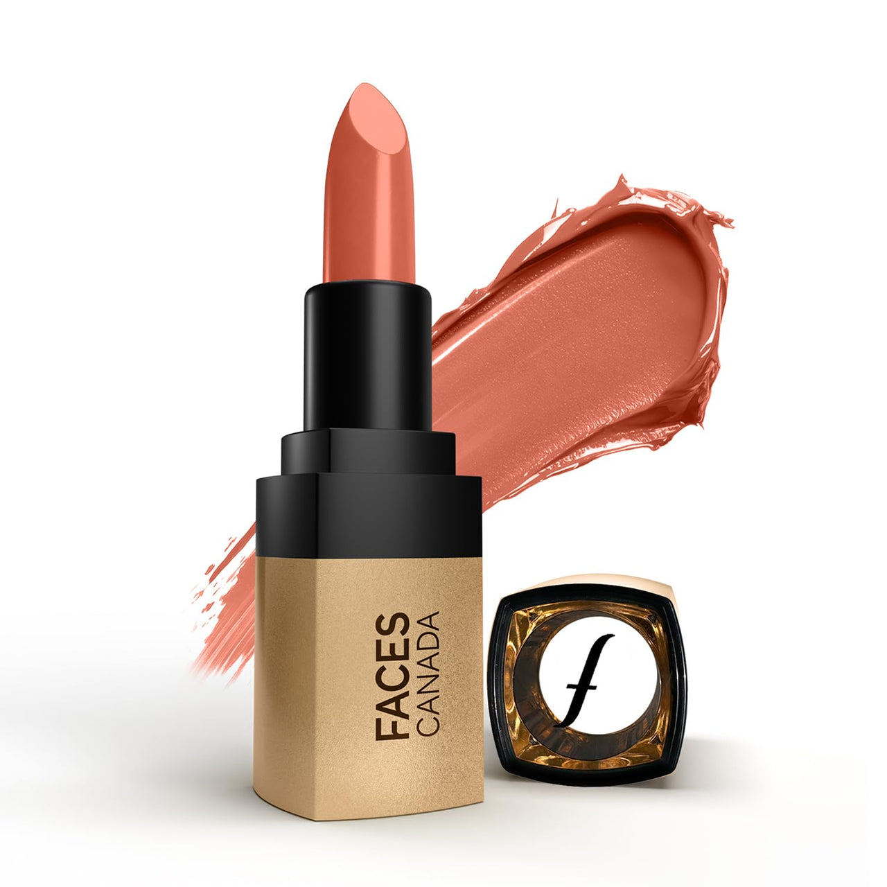 FACES CANADA Comfy Matte Velvet Touch Lipstick - Peach Cobbler 07, 4.2g | Velvety Matte Finish | 8HR Longstay | Intense Colour | Hydrating Lips | Smooth Application