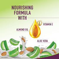 Bajaj Almond Drops Ultralight Body Lotion for Women and Men | Refreshing Hydration- Aloe Vera, Almond Oil & Vitamin E, 400 ml