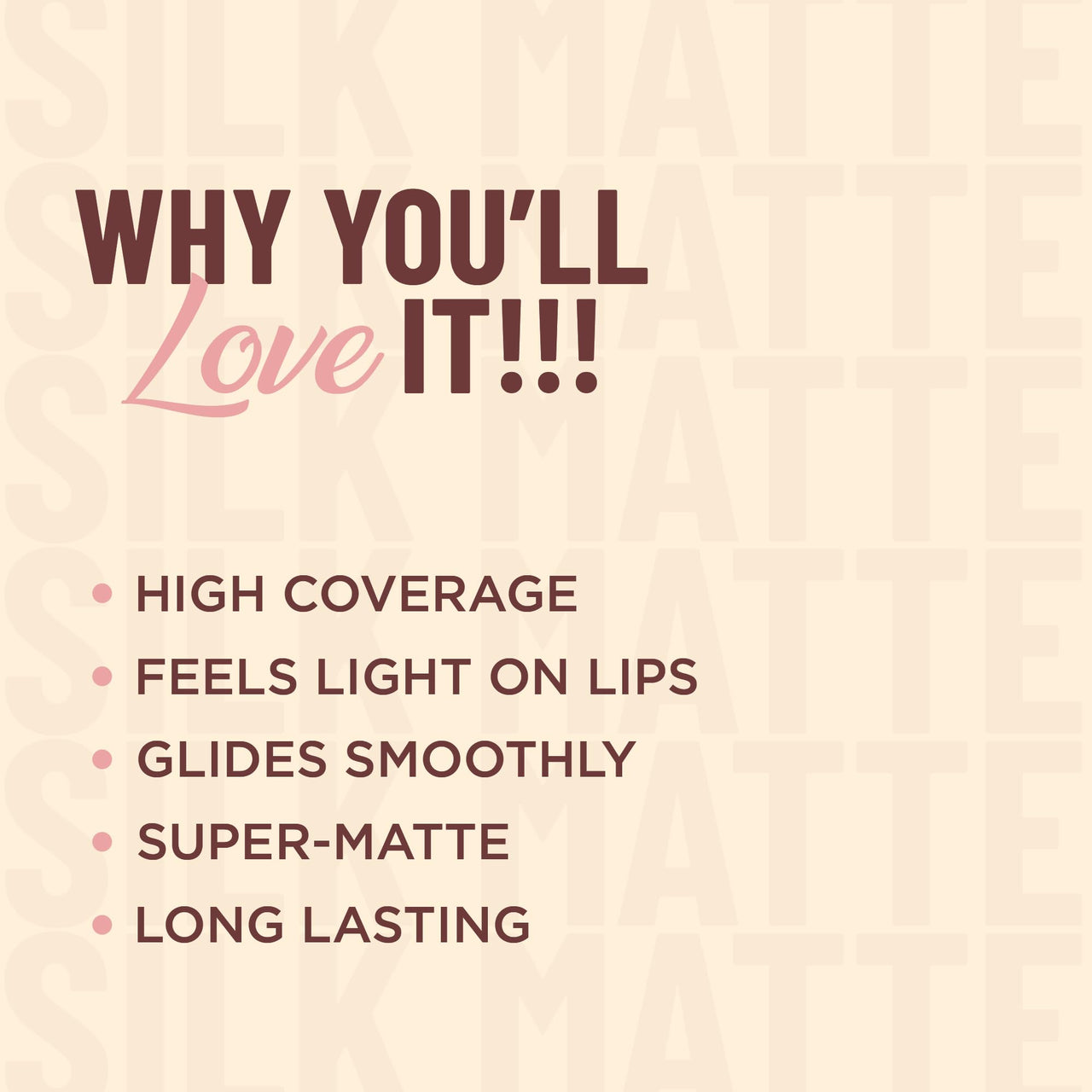 Seven Seas Silk Matte Liquid Lipstick | Long Lasting and Waterproof Liquid Lipstick for Women (Scarlet, 7ml)