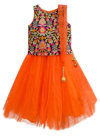 A.T.U.N Girls Lehenga Choli