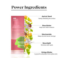 LuxaDerme 3 Step Korean Facial Kit with Sheet Mask | Revive & Radiate | For Smooth & Glass Glow Skin | (Pack of 1)