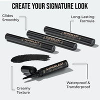 Insight Cosmetics Superlast Gel Eyeliner| Intense Matte Finish | Quick Drying |Smooth Application | Waterproof | Smudgeproof (GEL-07)