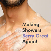 mCaffeine Blueberry Blast Detan & Cleanse Duo for Glowing Skin| Deep Cleanses, Exfoliates, Nourishes| Blueberry Body Wash - 300ml & Bluberry Scrub - 175 g | Fruity Blueberry Aroma for Men & Women