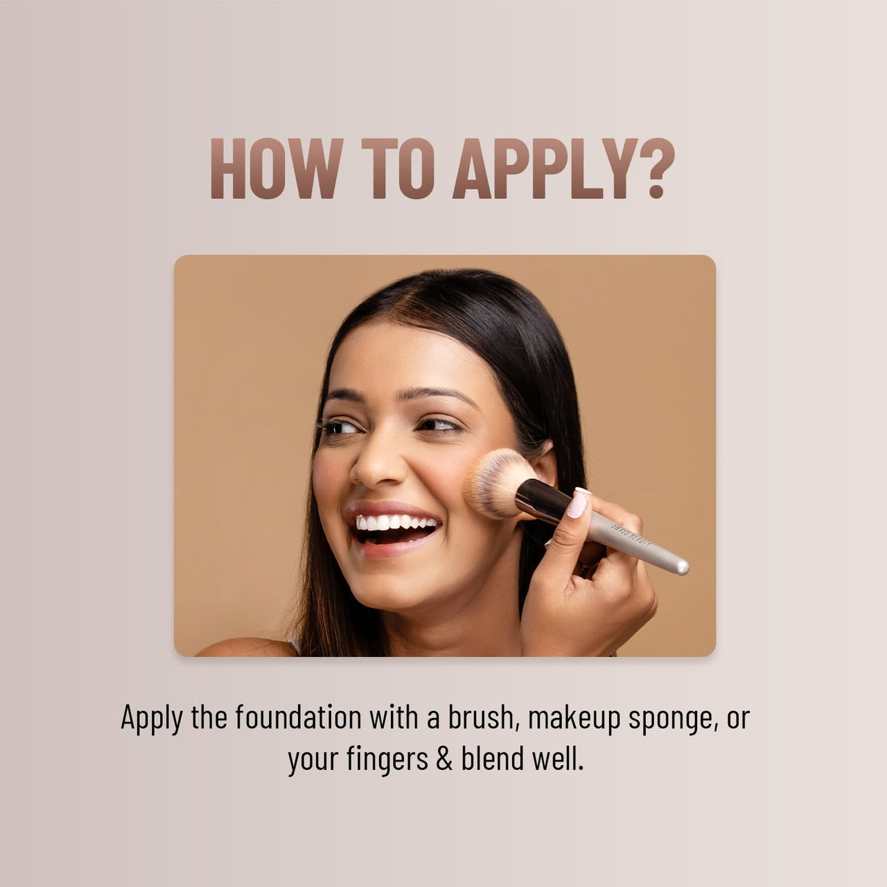 Swiss Beauty Flawless Finish Foundation | Medium Coverage | Lightweight |Oil-Free Formula |Radiant Finish | Shade - White Ivory, 50gm