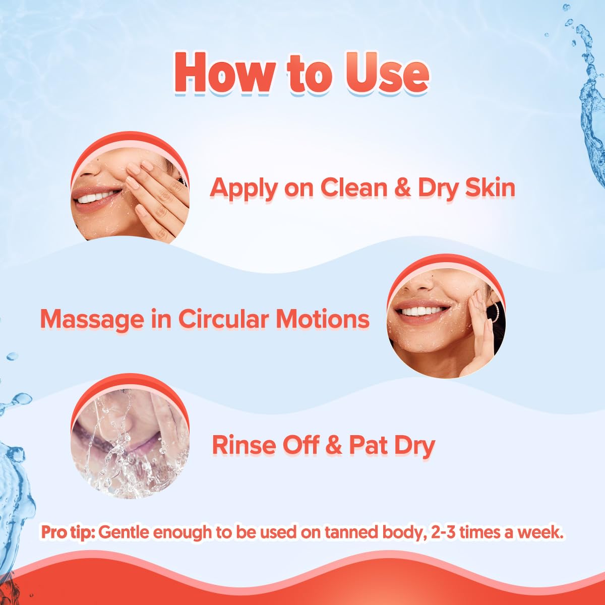 Aqualogica Detan+ Gentle Melt Exfoliator - 50 g | Gently Exfoliates | Visibly Removes Tan for Brighten & Smooth Skin| For Men & Women