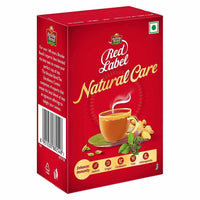 Red Label Brooke Bond Natural Care Tea, With 5 Ayurvedic Ingredients, Ginger, Leaf, 100 Gram