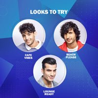 Set Wet Styling Hair Gel for Men - Casually Cool, 100gm | Medium Hold, High Shine | For Medium to Long Hair |No Alcohol, No Sulphate