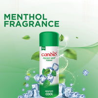 Candid Prickly Heat Powder | Relief from Rashes & Prickly Heat | Neem & Menthol Cooling | Soothing Relief from Itching & Burning | Sweat Absorption | Controls Bacterial Growth | 120g