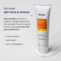 RE' EQUIL Skin Radiance Cream | Reduces Dark Spots & Age Spots | Increases Skin Radiance & Evens Skin Tone | For All Skin Types | 30G