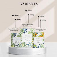 Sadhev Natural Hair Colour - Brown - 100 Gm